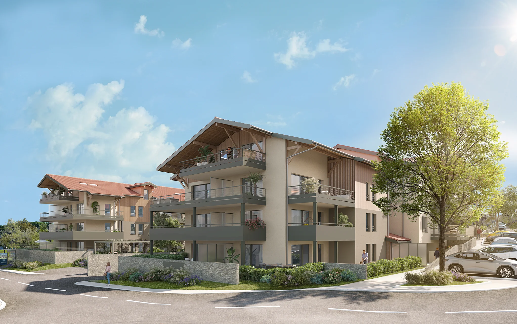 Le Clos du Lac - Anthy-sur-Léman - Programme immobilier neuf - visuel 1
